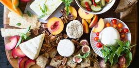 Summer cheese board