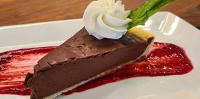 Chocolate cream tart 